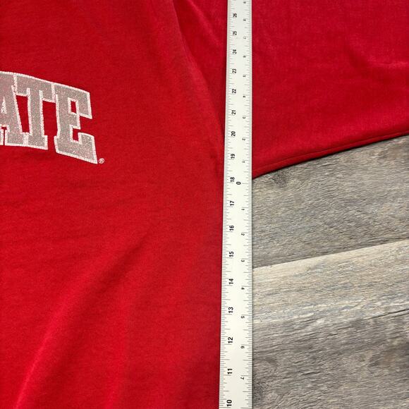 Vintage Y2K Russell Athletic Ohio State Buckeyes Red Mens XL Pullover Sweatshirt - Picture 7 of 10